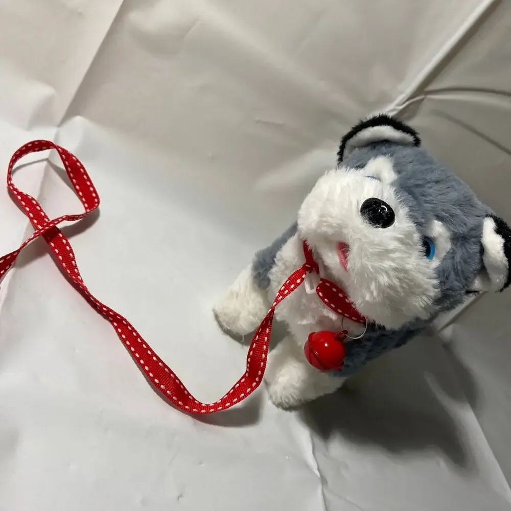 Walking talking toy dog
